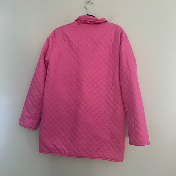 Lilly Pulitzer woman’s Quilted Pink Jacket/Coat - Picture 9 of 12